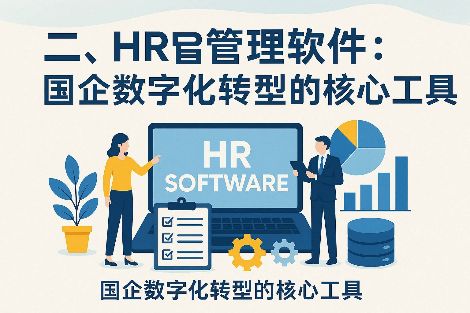 二、HR管理软件：国企数字化转型的核心工具