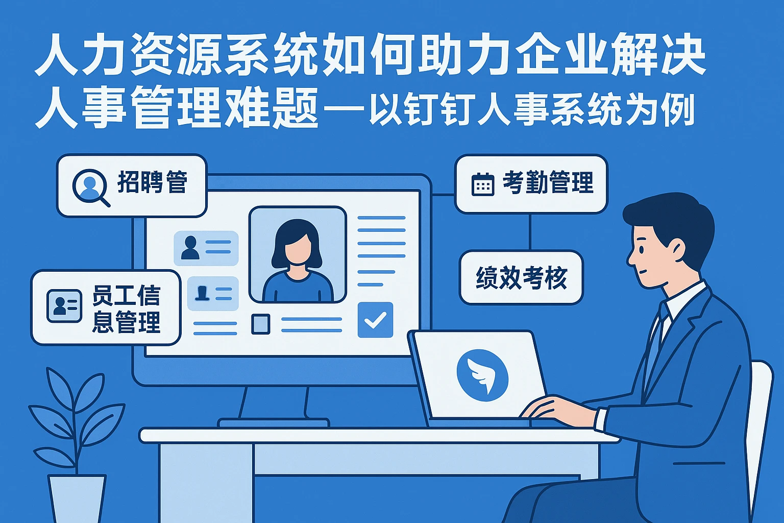 人力资源系统如何助力企业解决人事管理难题——以钉钉人事系统为例