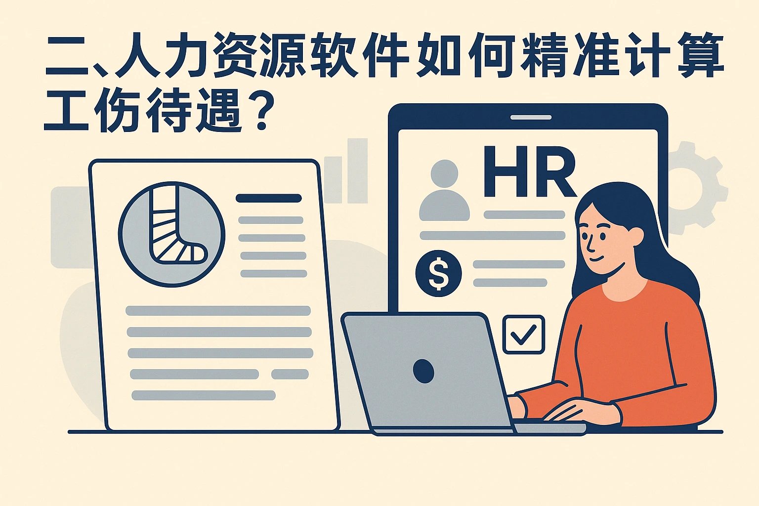 二、人力资源软件如何精准计算工伤待遇？