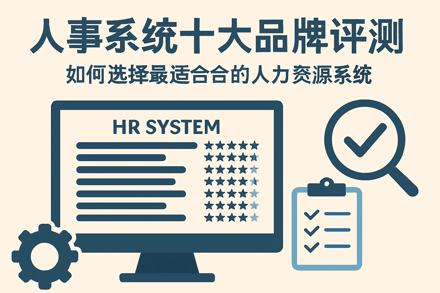 人事系统十大品牌评测:如何选择最适合的人力资源系统