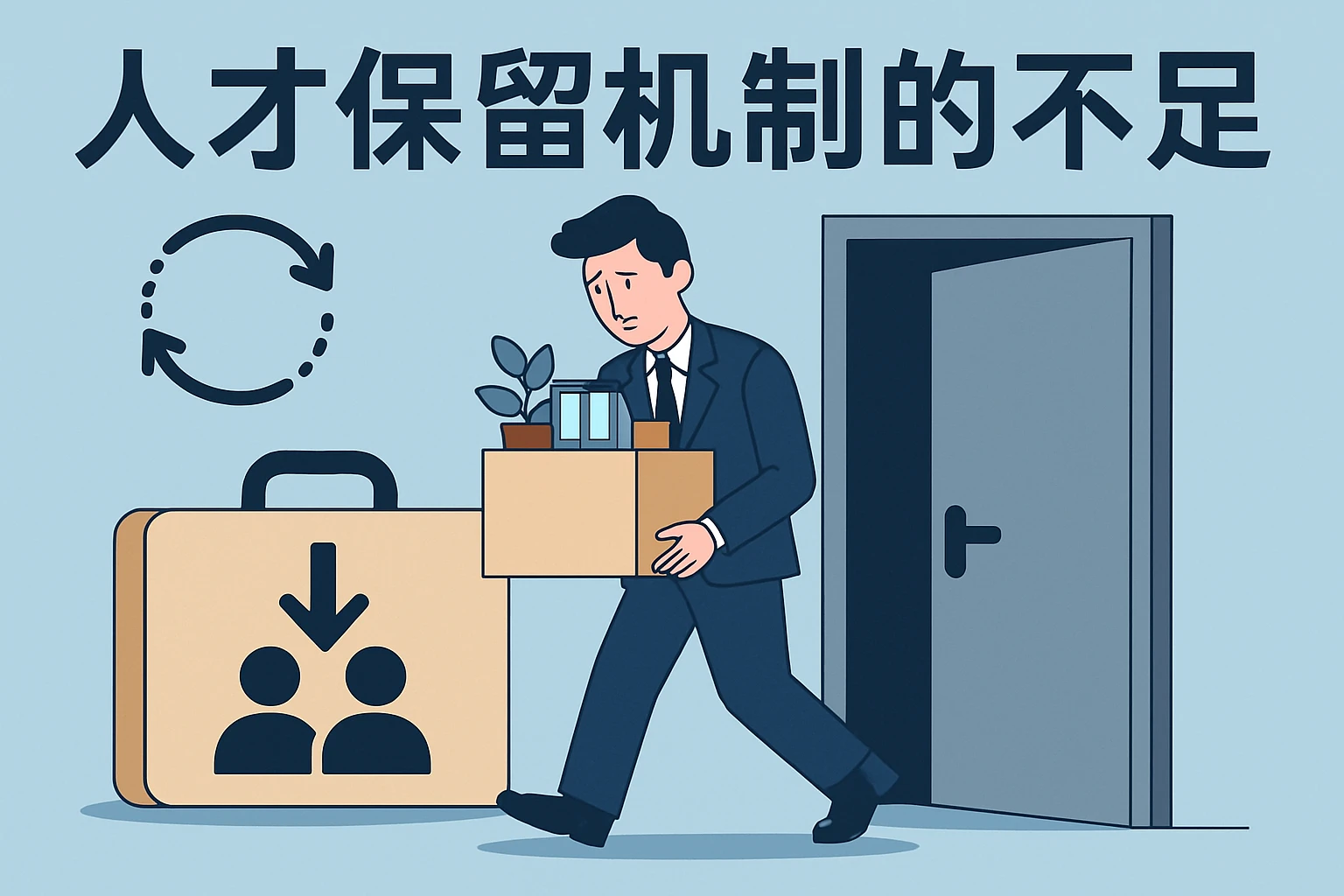 人才保留机制的不足