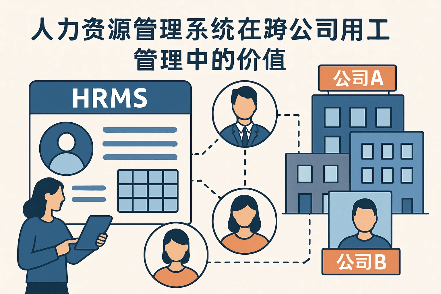 人力资源管理系统在跨公司用工管理中的价值