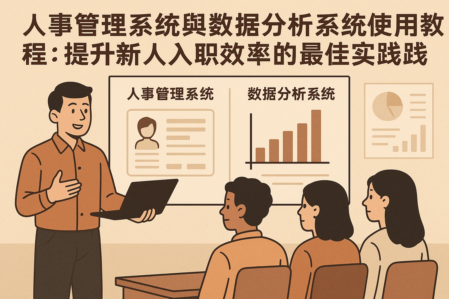 人事管理系统与数据分析系统使用教程：提升新人入职效率的最佳实践
