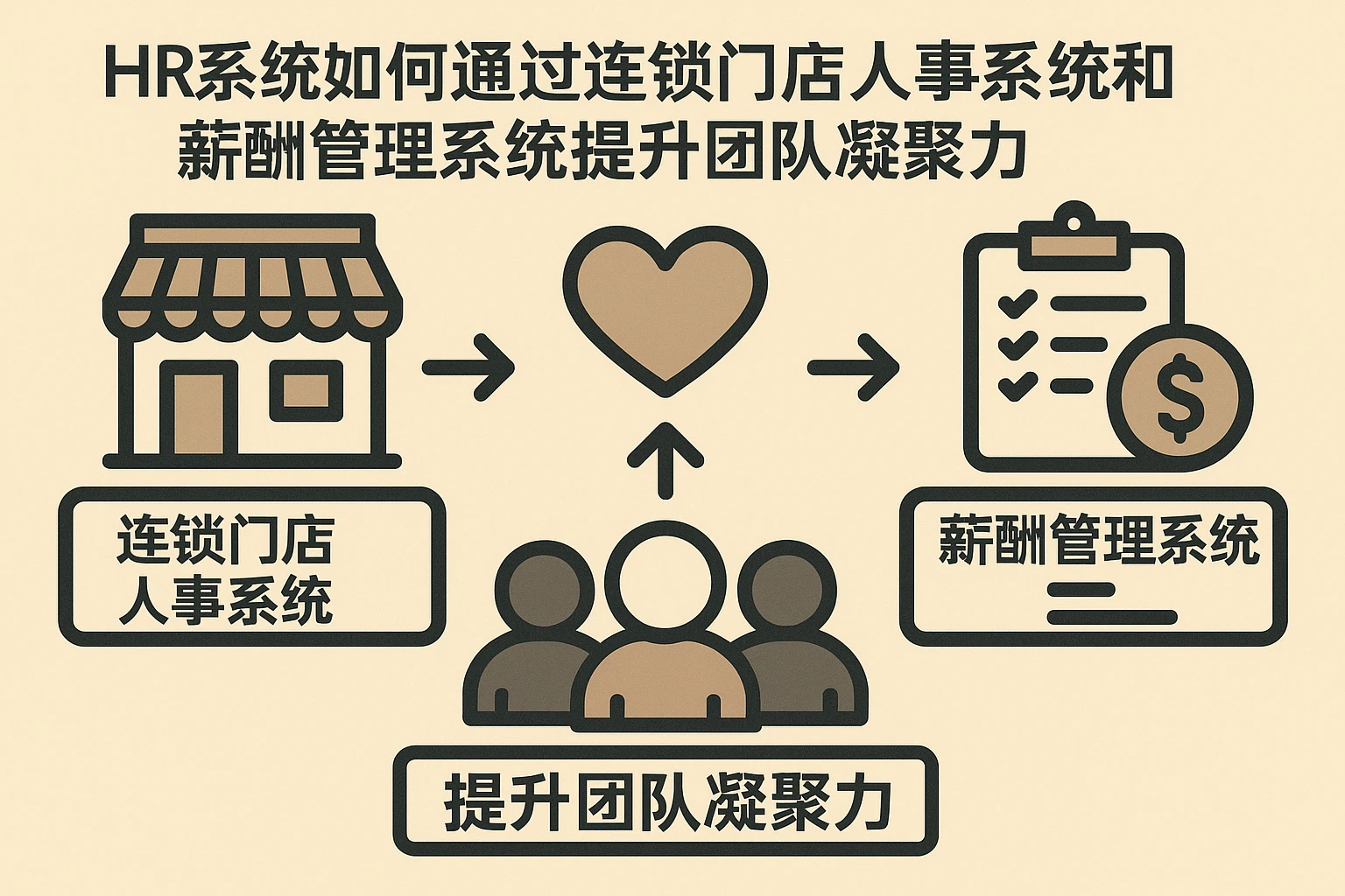 HR系统如何通过连锁门店人事系统和薪酬管理系统提升团队凝聚力