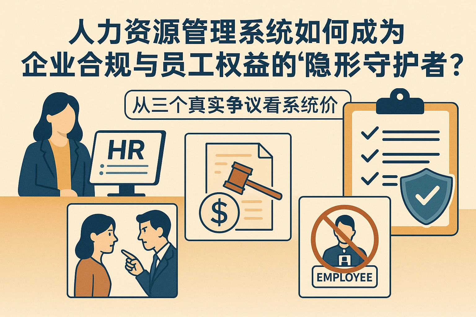 人力资源管理系统如何成为企业合规与员工权益的“隐形守护者”？从三个真实争议看系统价值