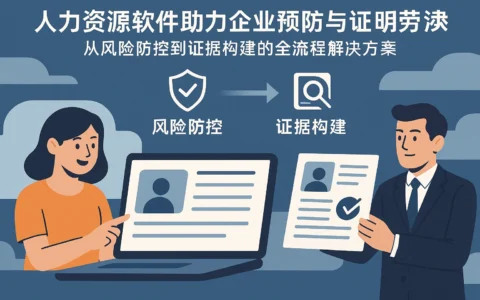 人力资源软件助力企业预防与证明劳动者应聘欺诈——从风险防控到证据构建的全流程解决方案