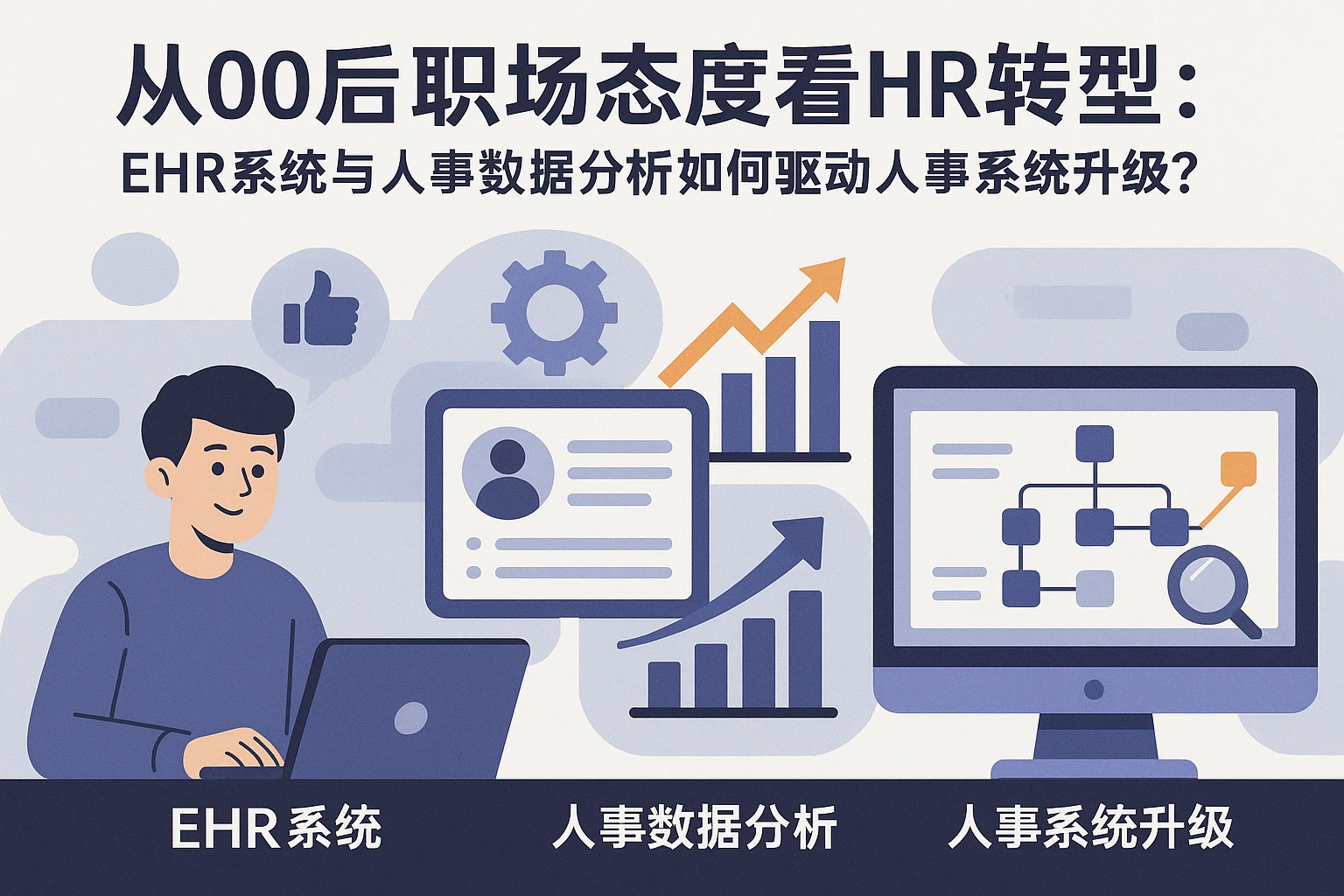 从00后职场态度看HR转型：EHR系统与人事数据分析如何驱动人事系统升级？
