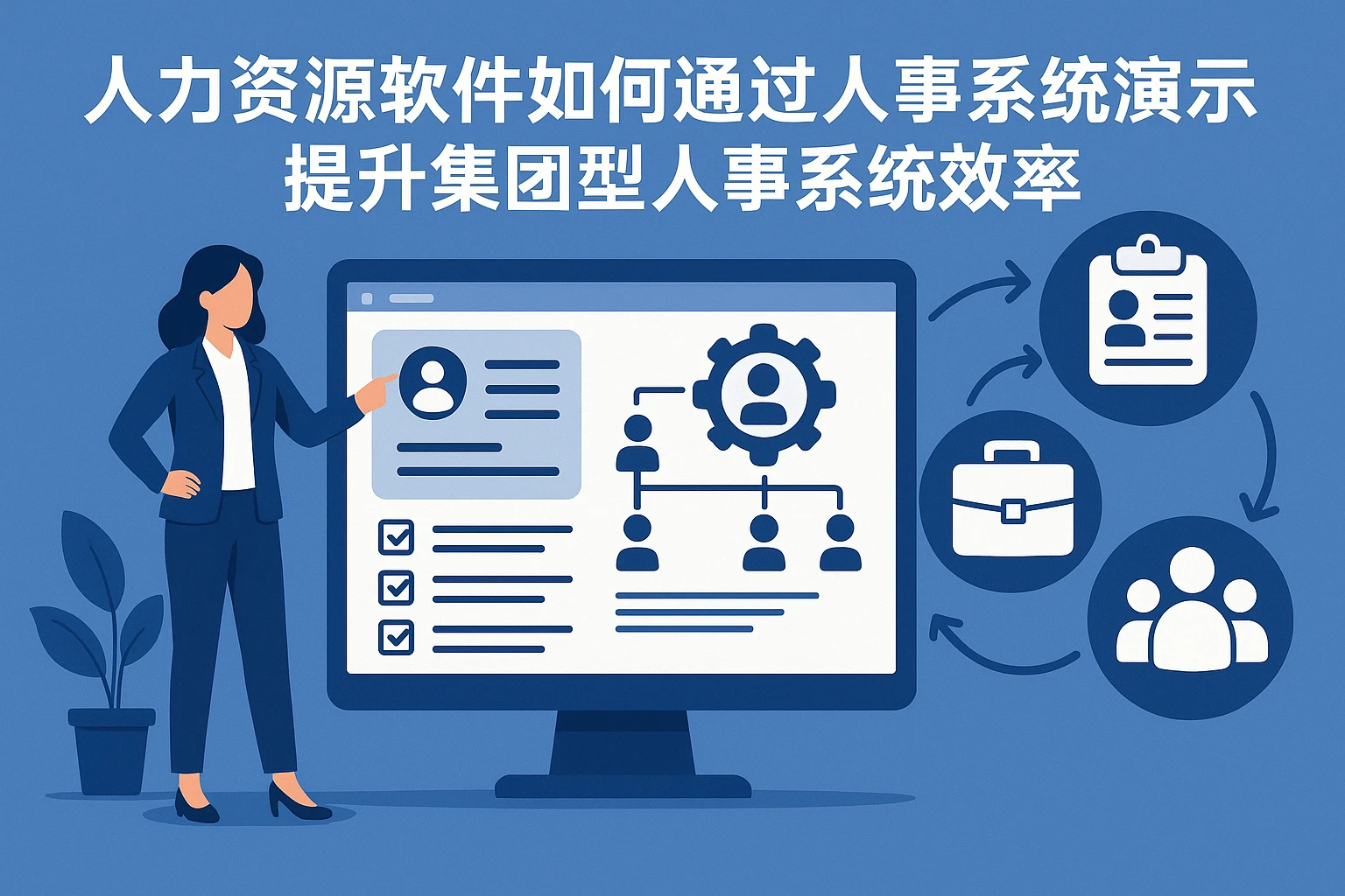 人力资源软件如何通过人事系统演示提升集团型人事系统效率
