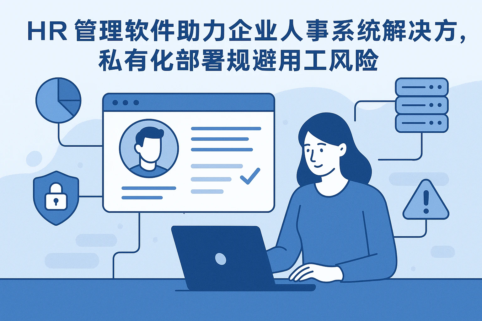 HR管理软件助力企业人事系统解决方案，私有化部署规避用工风险