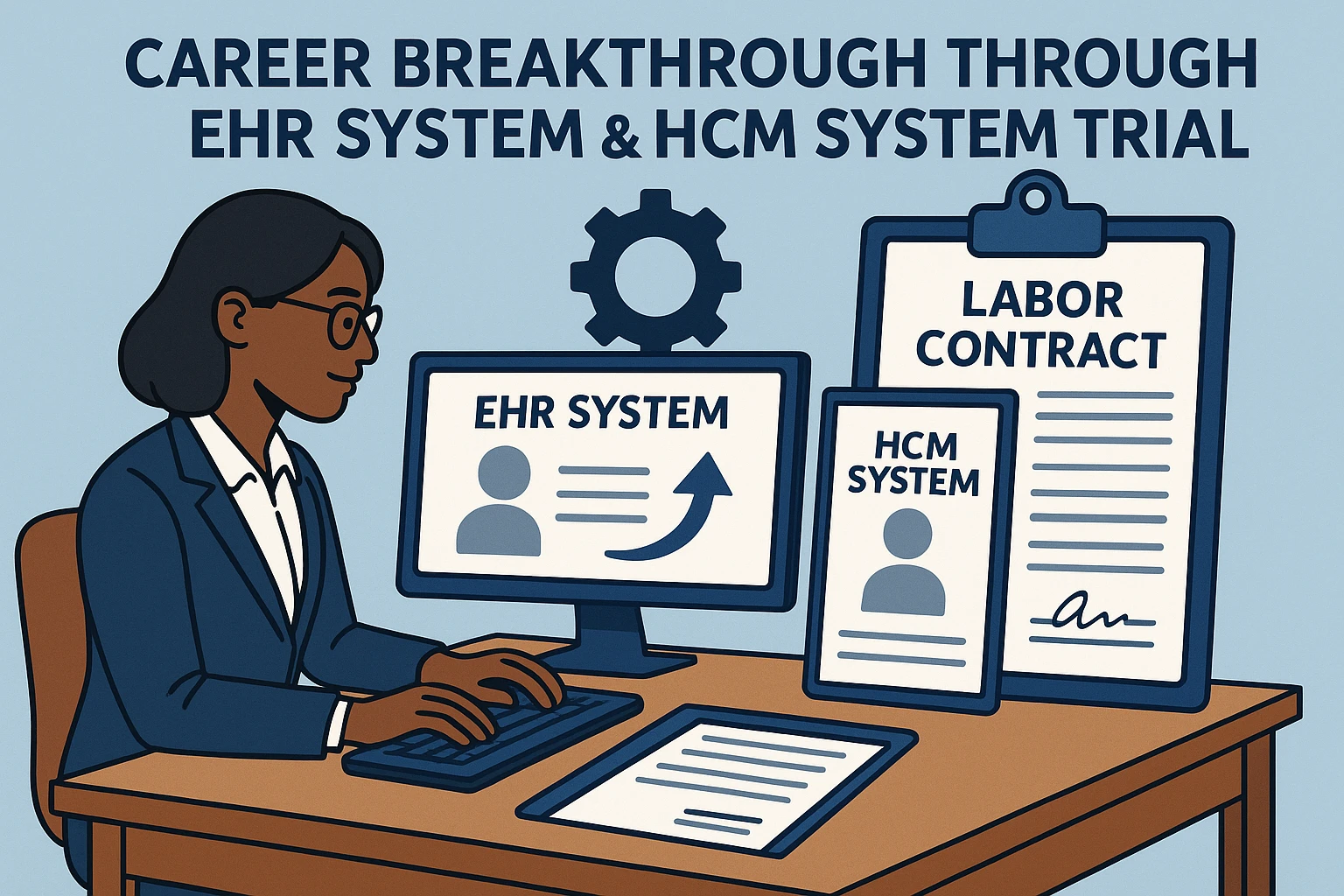 通过EHR系统与人事系统试用实现职业发展突破 - 劳动合同管理系统的关键作用
