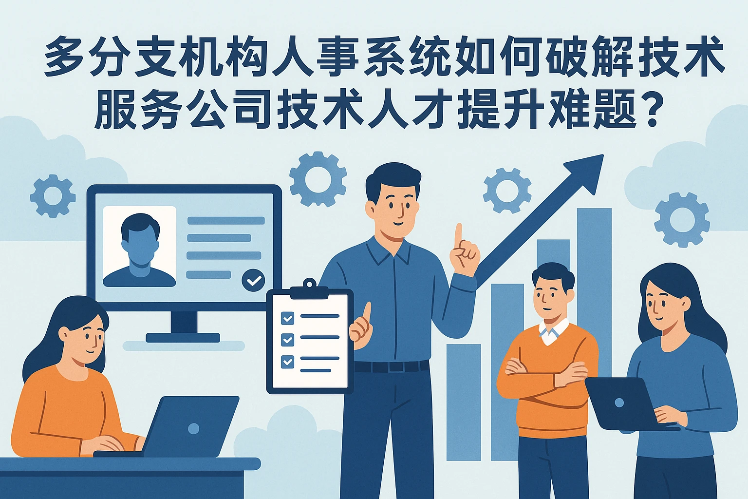 多分支机构人事系统如何破解技术服务公司技术人才提升难题？