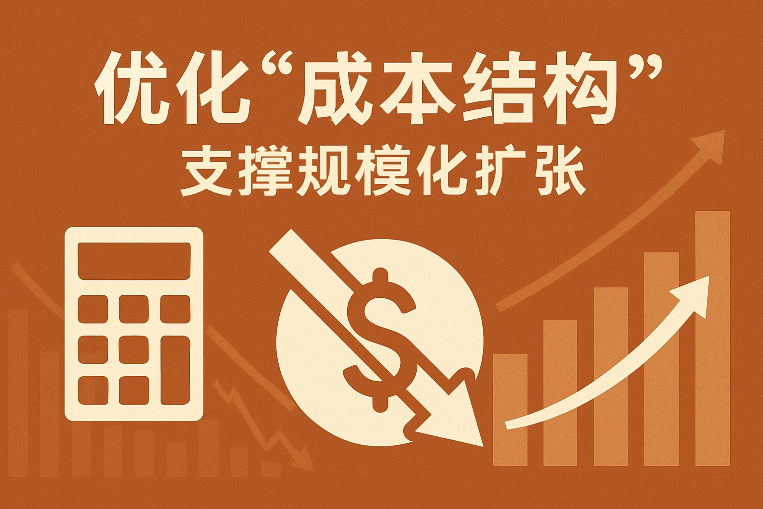 2. 优化“成本结构”，支撑规模化扩张