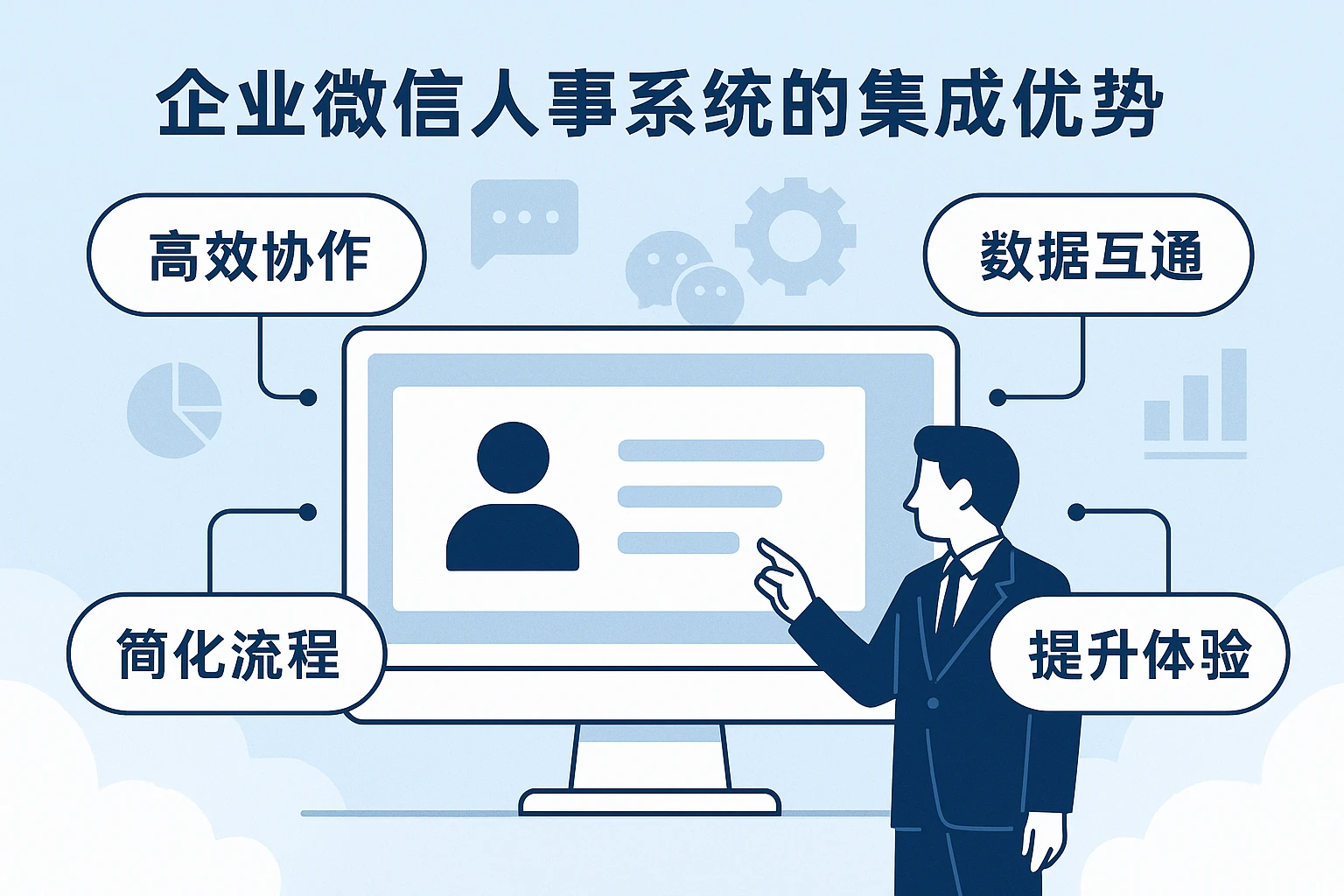 企业微信人事系统的集成优势