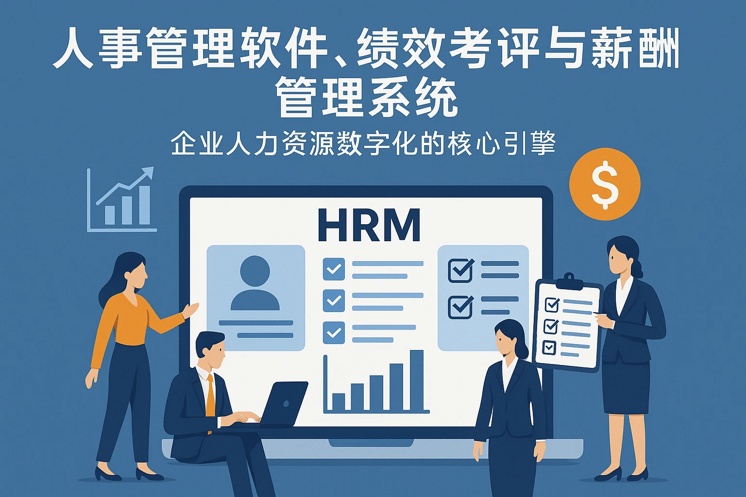 人事管理软件、绩效考评与薪酬管理系统：企业人力资源数字化的核心引擎