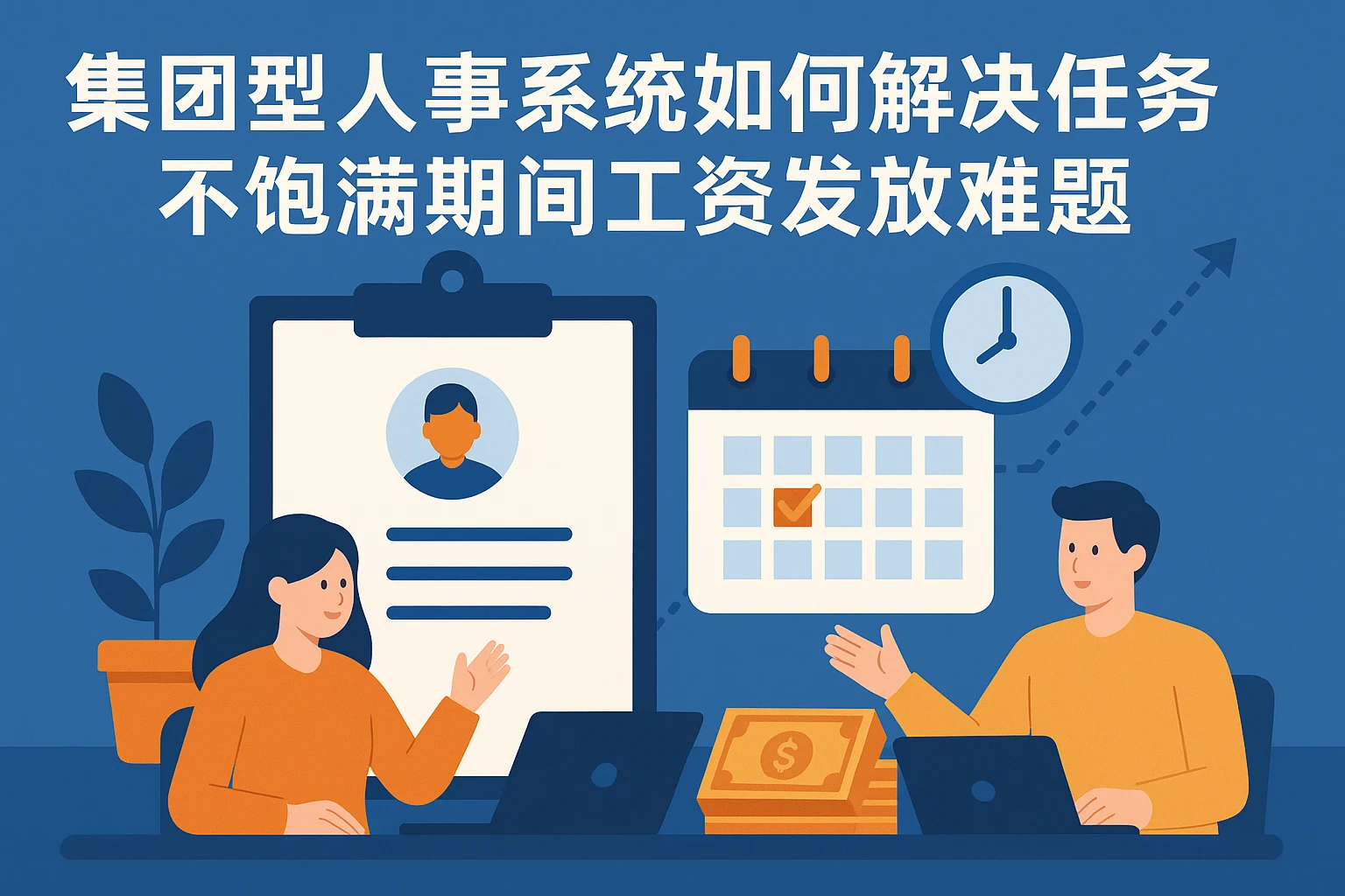 集团型人事系统如何解决任务不饱满期间工资发放难题