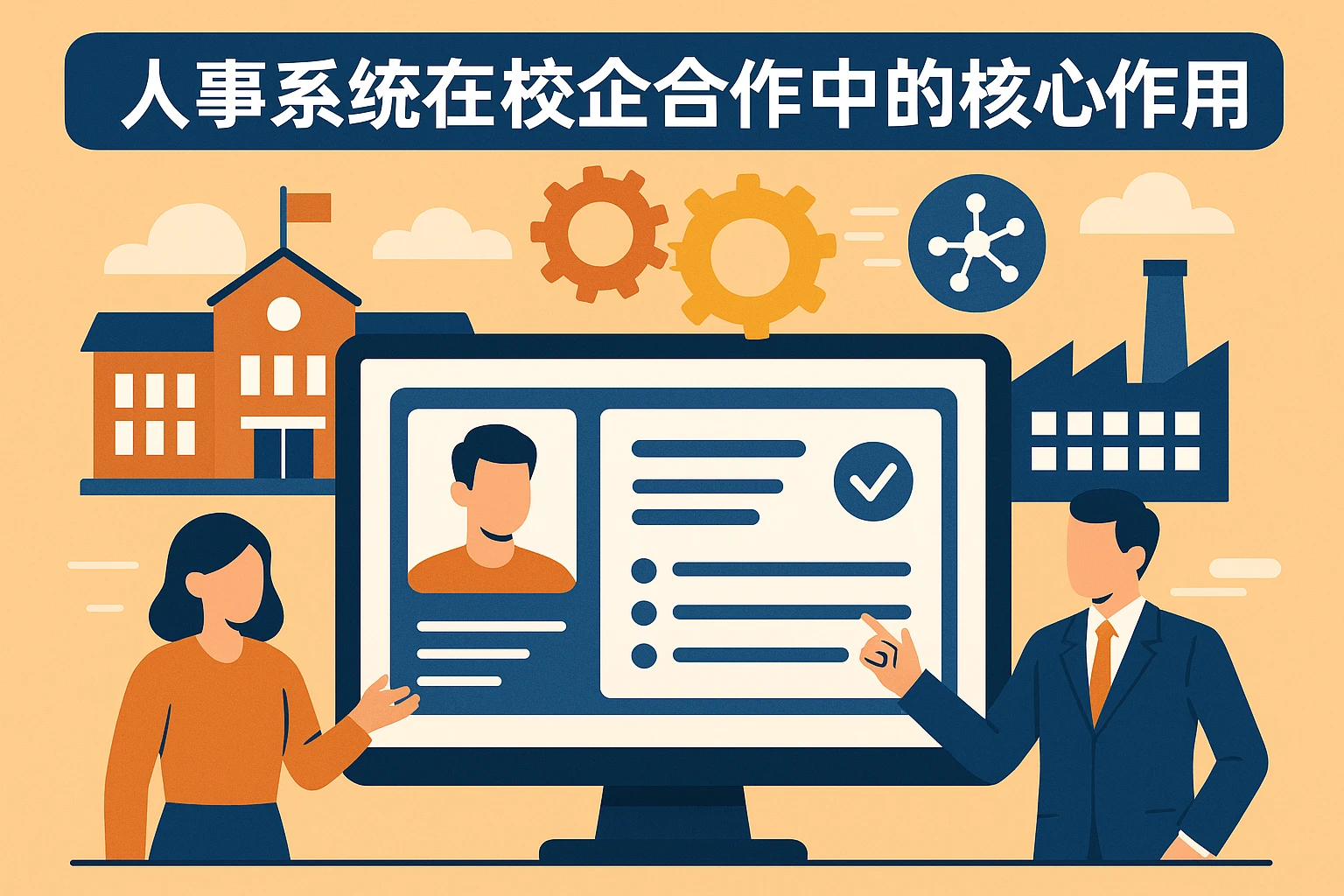 人事系统在校企合作中的核心作用
