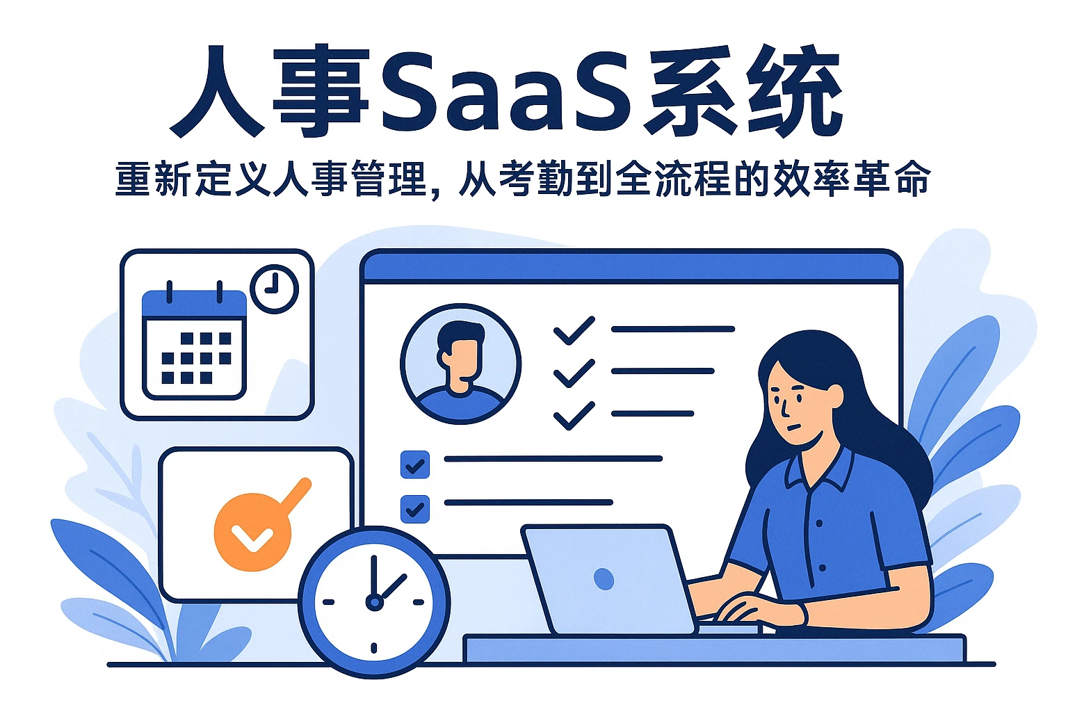 人事SaaS系统：重新定义人事管理，从考勤到全流程的效率革命