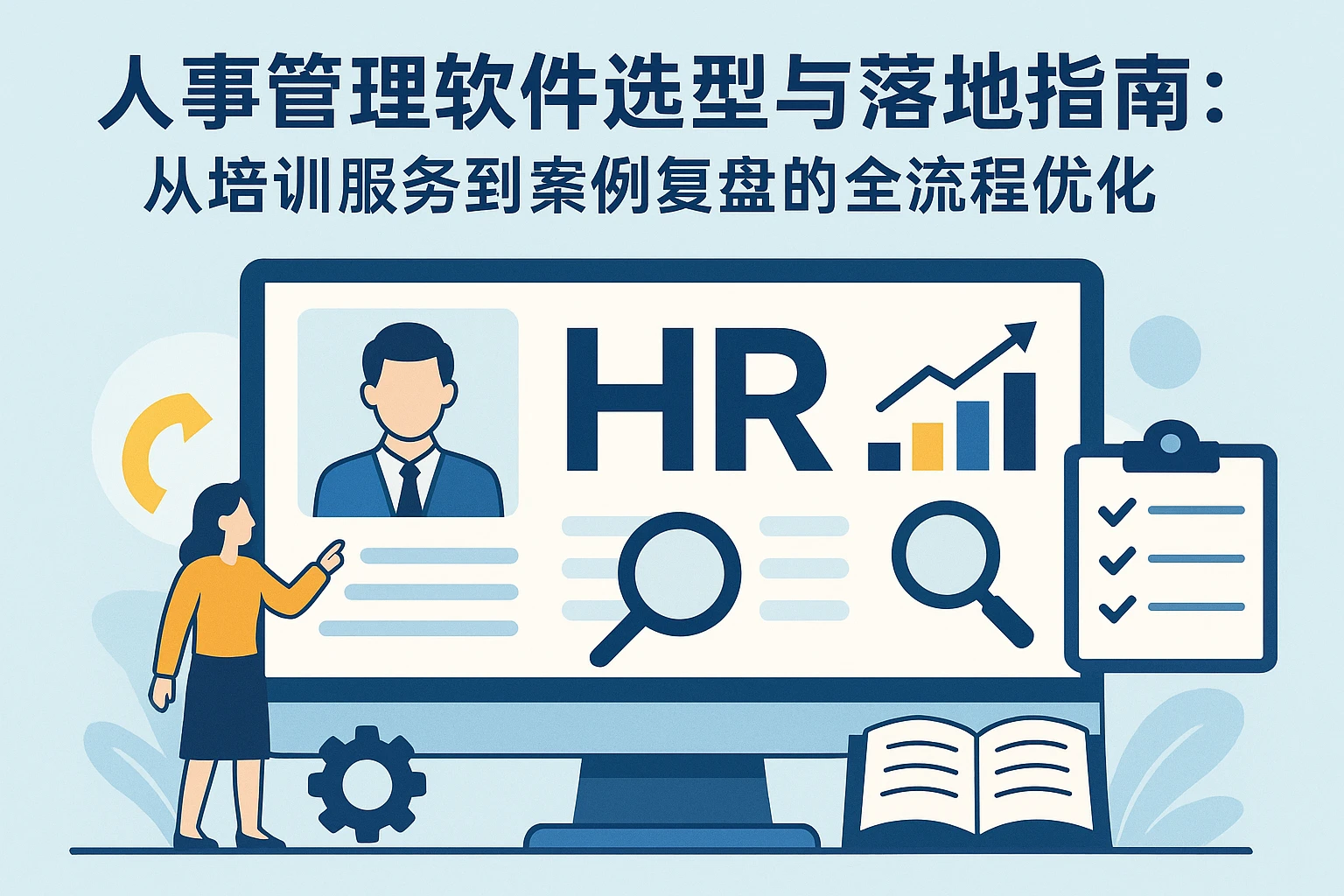 人事管理软件选型与落地指南：从培训服务到案例复盘的全流程优化