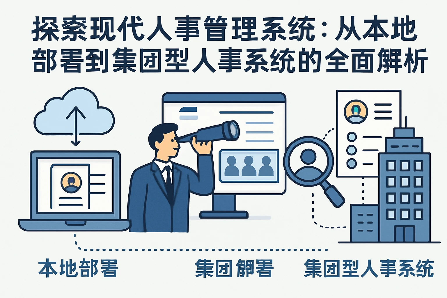 探索现代人事管理系统:从本地部署到集团型人事系统的全面解析