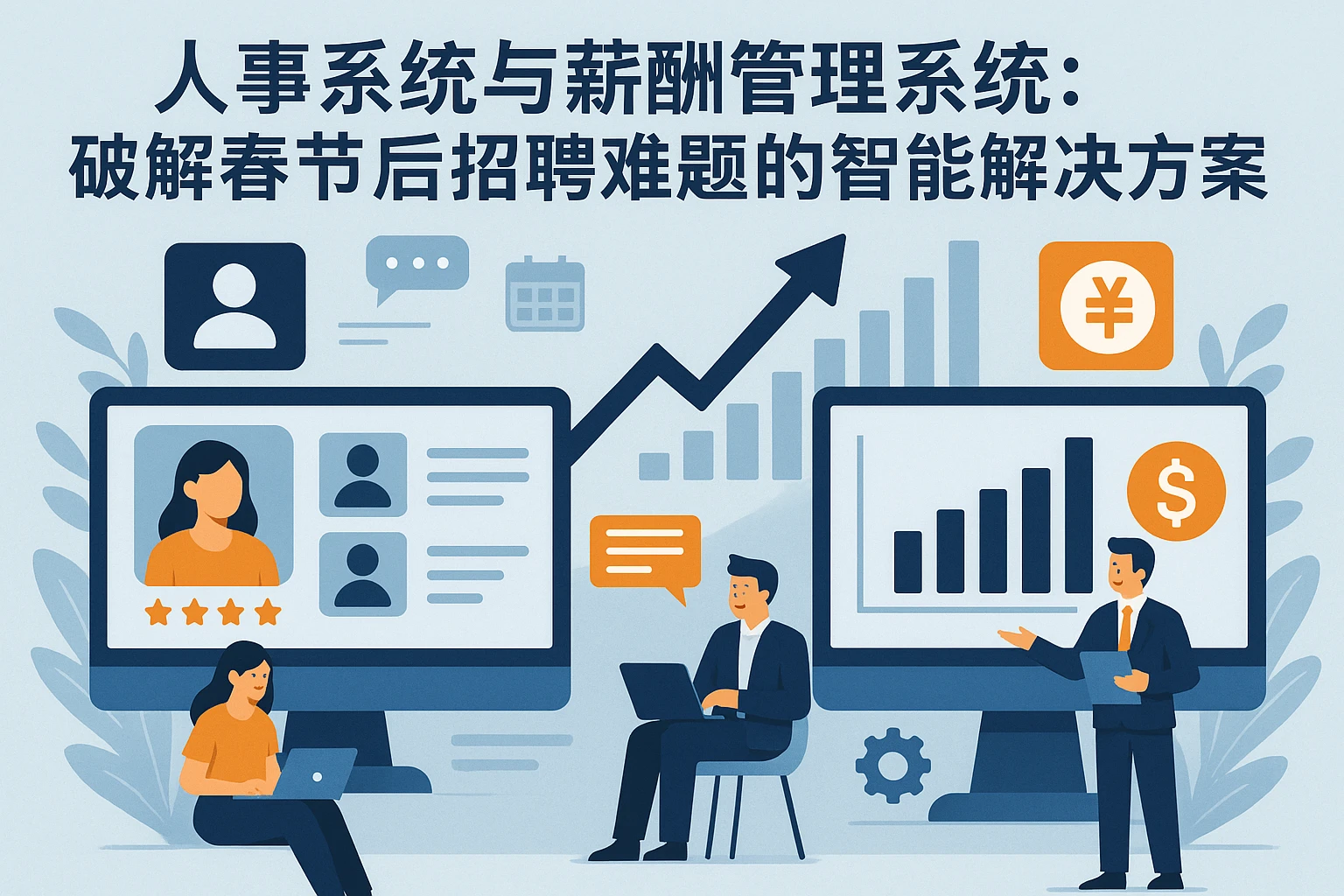 人事系统与薪酬管理系统:破解春节后招聘难题的智能解决方案