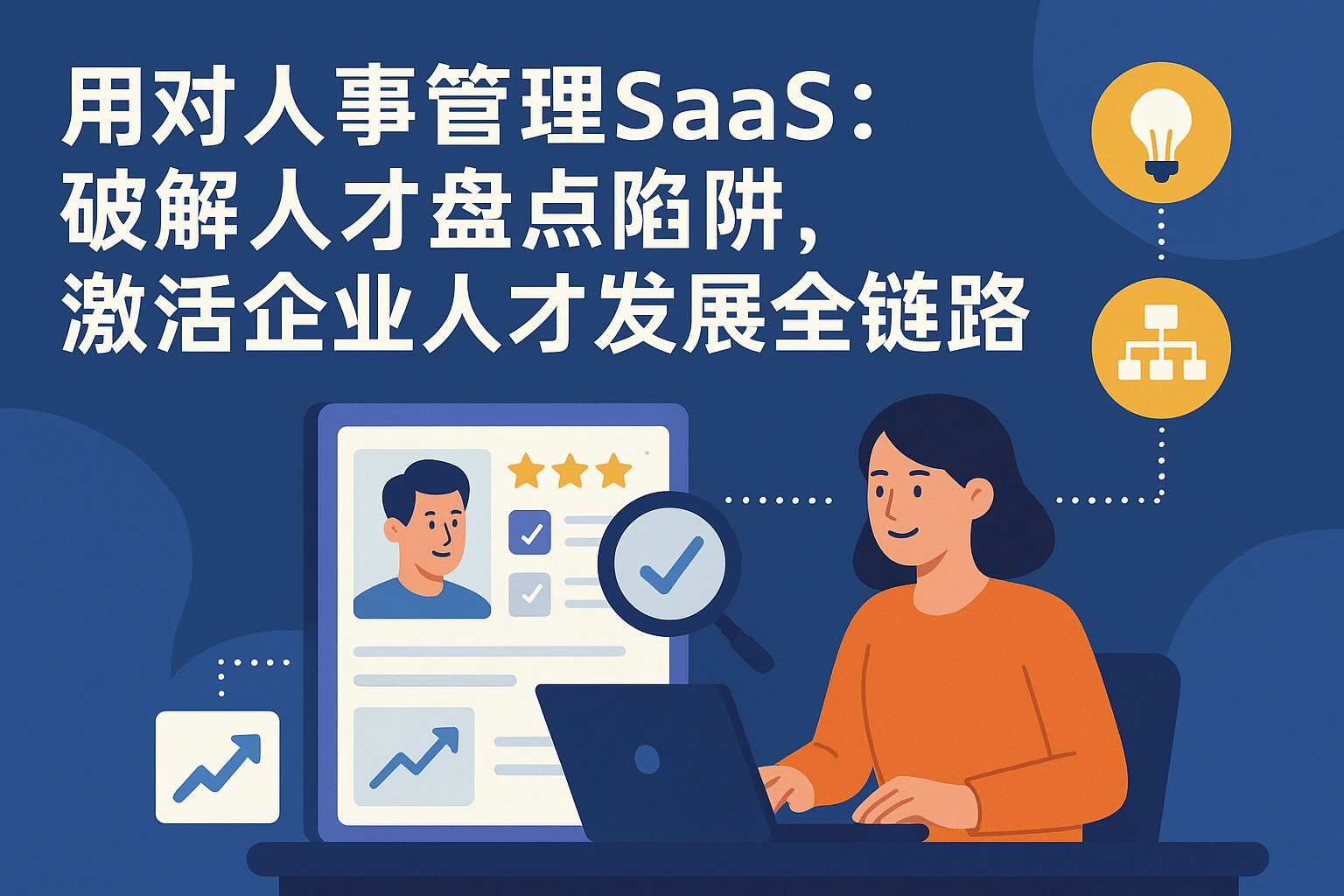 用对人事管理SaaS:破解人才盘点陷阱,激活企业人才发展全链路