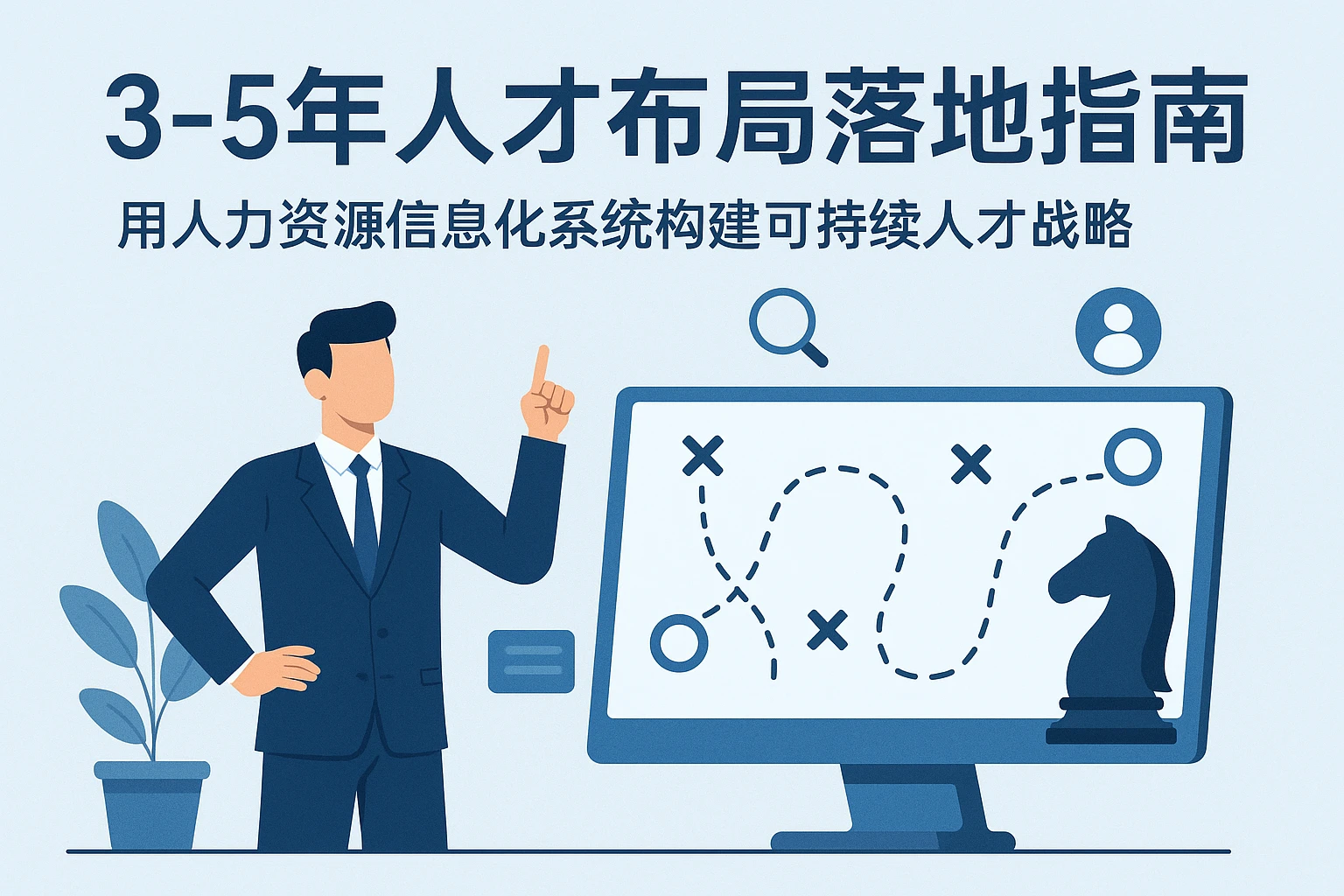 3-5年人才布局落地指南:用人力资源信息化系统构建可持续人才战略