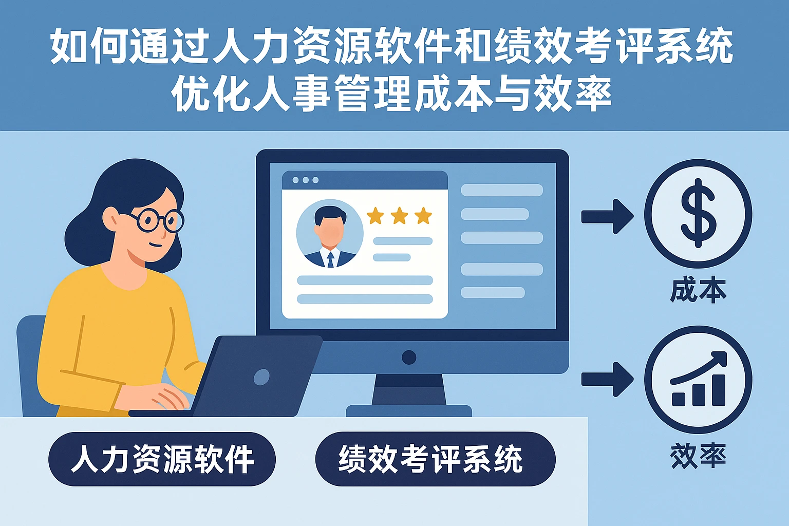 如何通过人力资源软件和绩效考评系统优化人事管理成本与效率