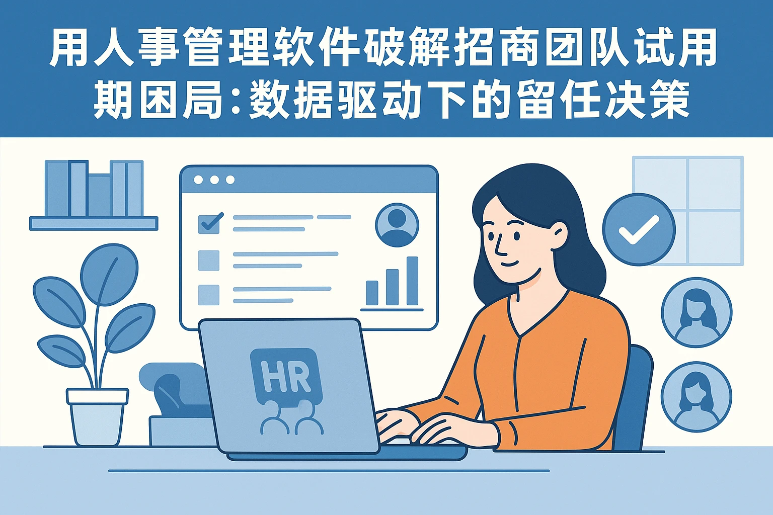 用人事管理软件破解招商团队试用期困局：数据驱动下的留任决策