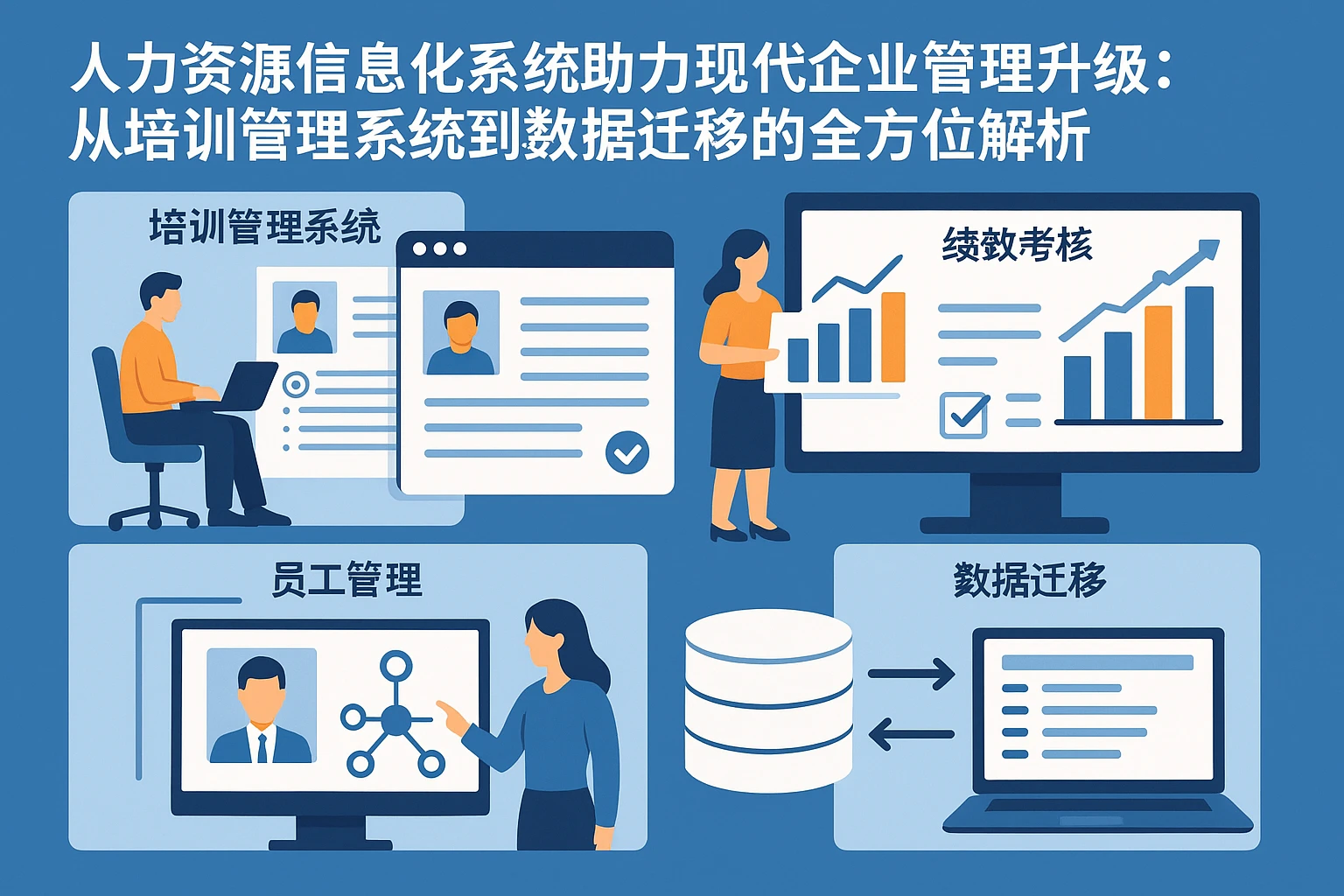 人力资源信息化系统助力现代企业管理升级：从培训管理系统到数据迁移的全方位解析