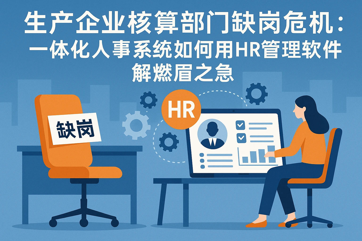 生产企业核算部门缺岗危机：一体化人事系统如何用HR管理软件解燃眉之急