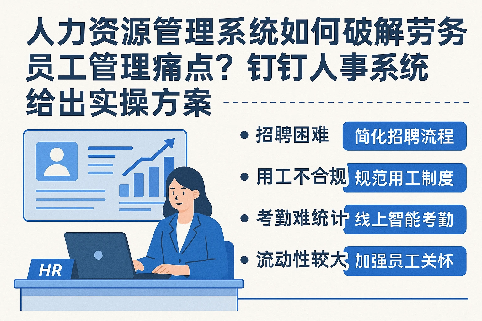 人力资源管理系统如何破解劳务员工管理痛点?钉钉人事系统给出实操方案