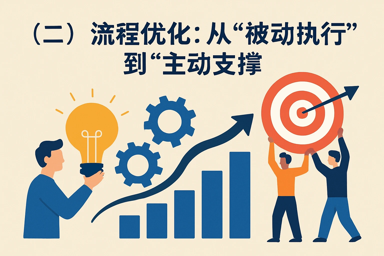 （二）流程优化：从“被动执行”到“主动支撑”