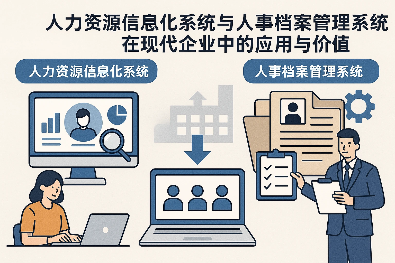 人力资源信息化系统与人事档案管理系统在现代企业中的应用与价值