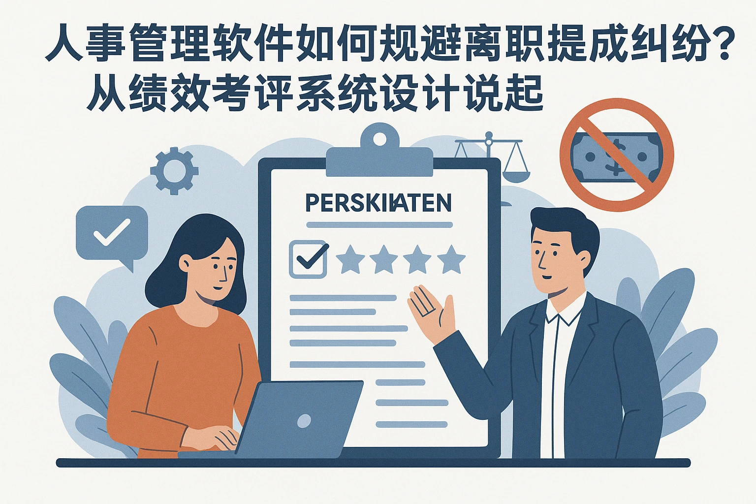 人事管理软件如何规避离职提成纠纷?从绩效考评系统设计说起
