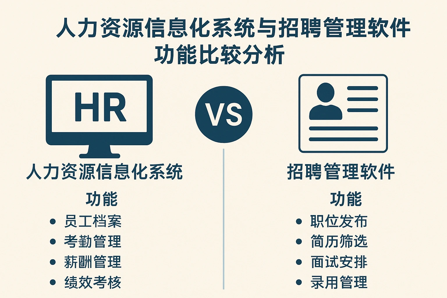 人力资源信息化系统与招聘管理软件功能比较分析