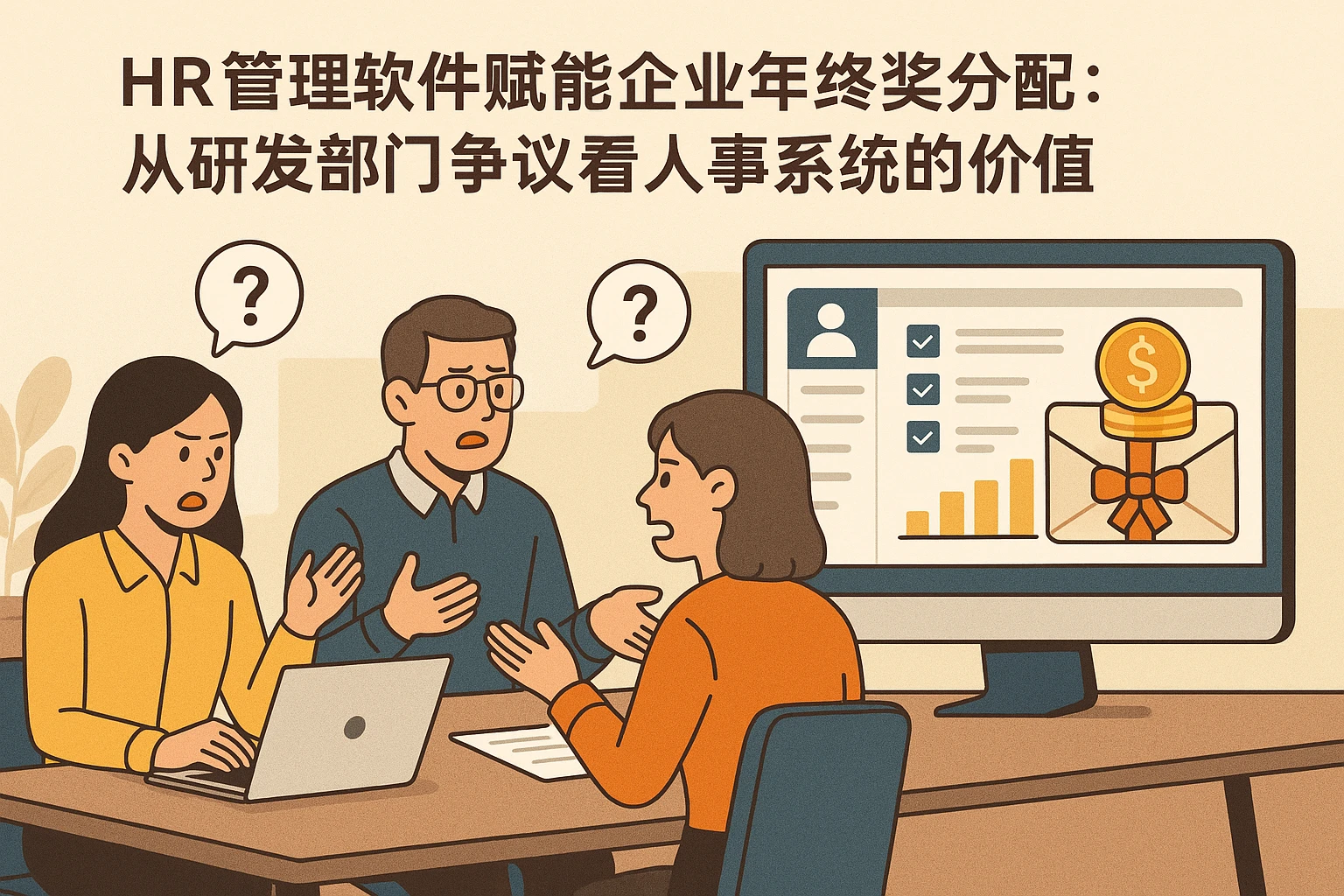 HR管理软件赋能企业年终奖分配：从研发部门争议看人事系统的价值