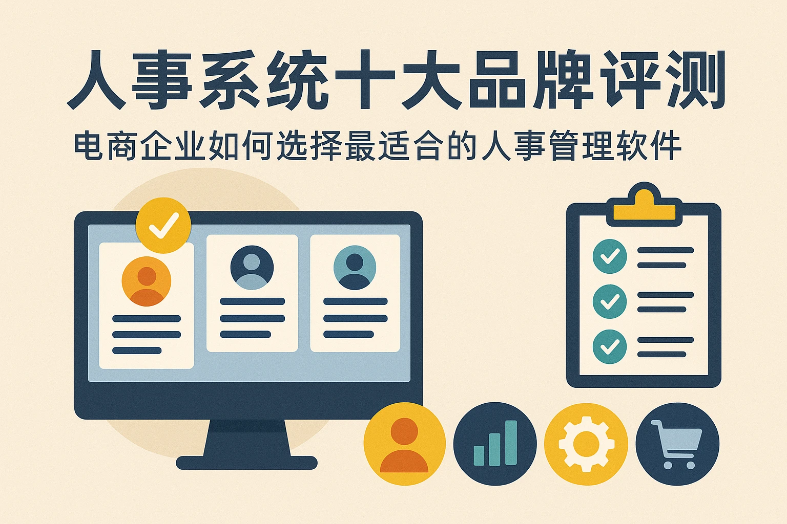 人事系统十大品牌评测：电商企业如何选择最适合的人事管理软件