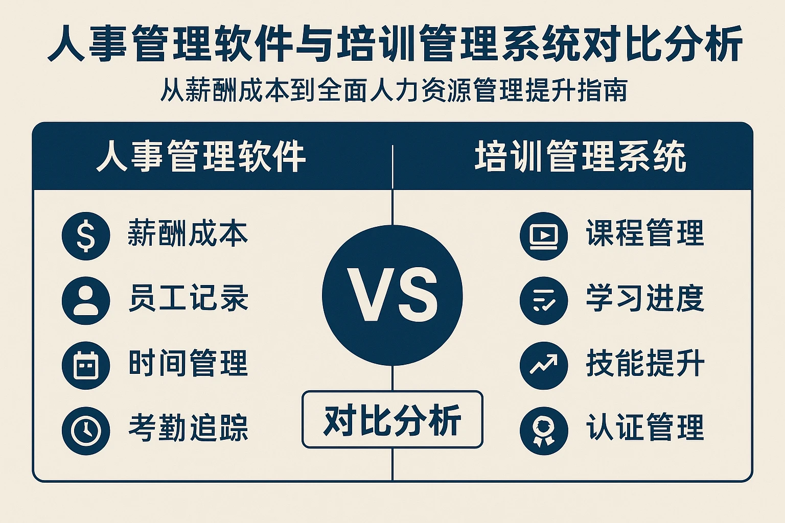 人事管理软件与培训管理系统对比分析:从薪酬成本到全面人力资源管理提升指南