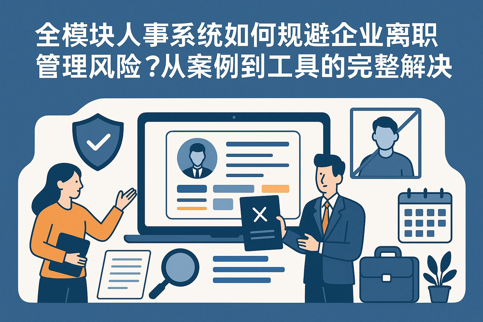 全模块人事系统如何规避企业离职管理风险？从案例到工具的完整解决方案