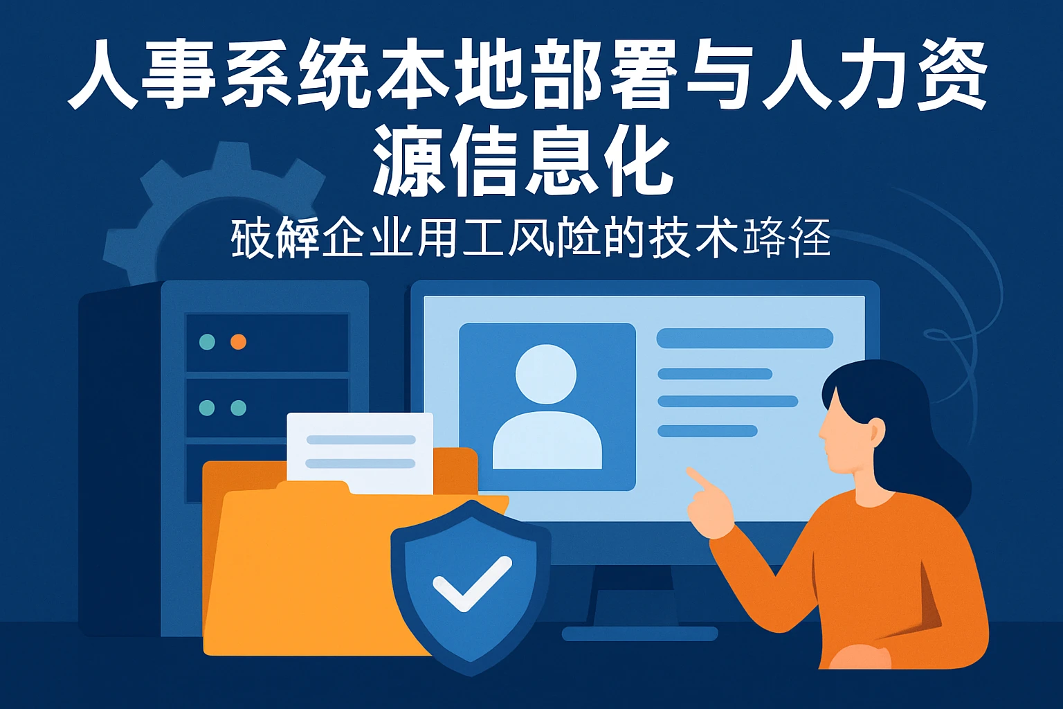 人事系统本地部署与人力资源信息化：破解企业用工风险的技术路径