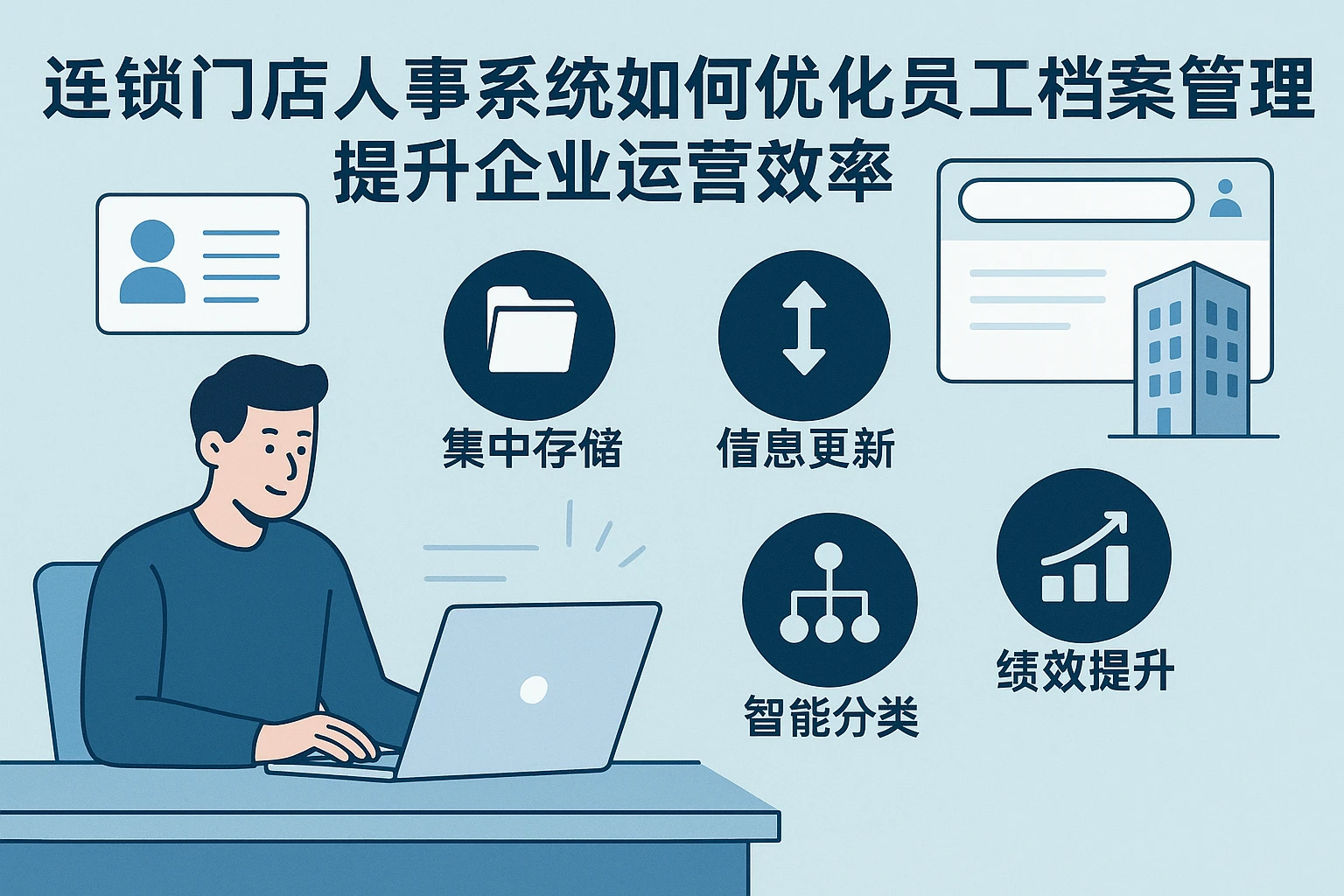 连锁门店人事系统如何优化员工档案管理，提升企业运营效率