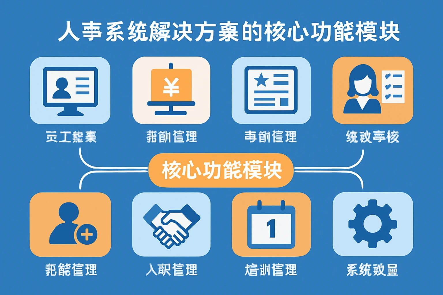 人事系统解决方案的核心功能模块