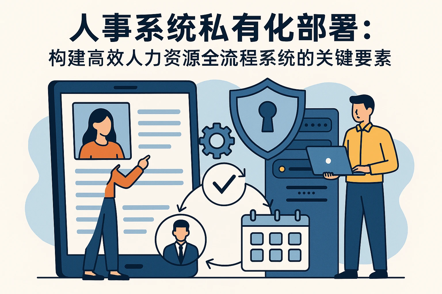 人事系统私有化部署：构建高效人力资源全流程系统的关键要素