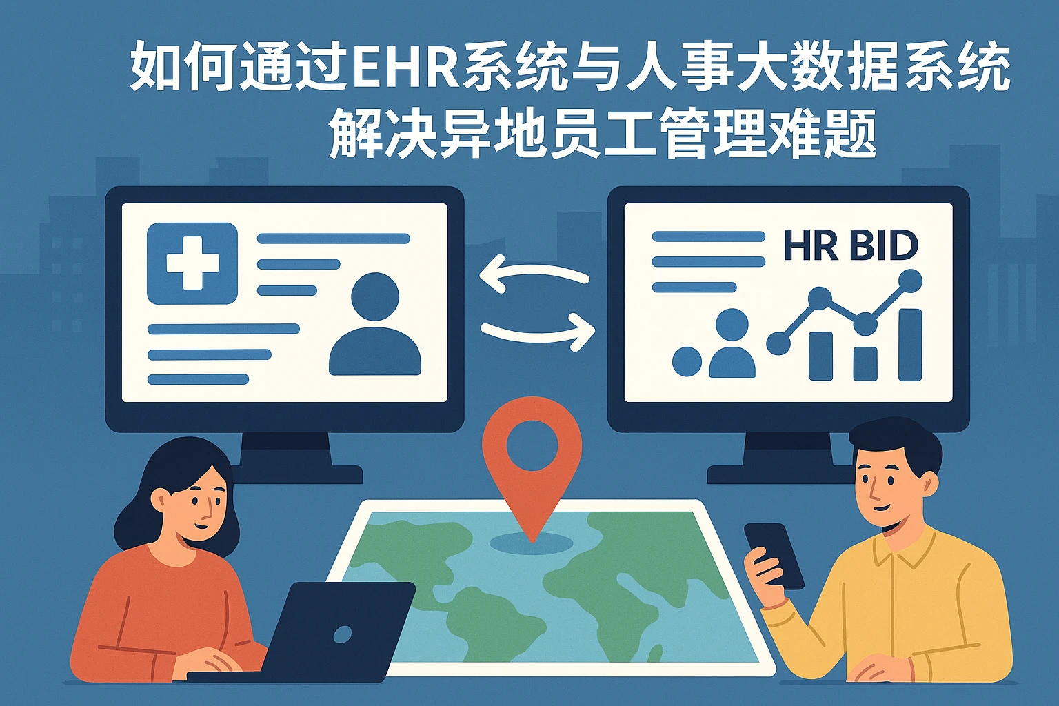 如何通过EHR系统与人事大数据系统解决异地员工管理难题