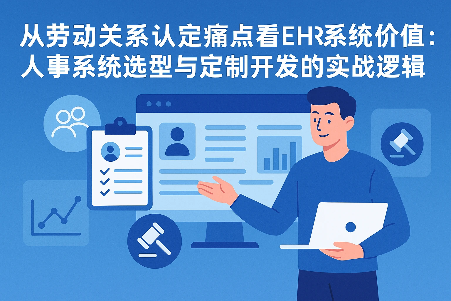 从劳动关系认定痛点看EHR系统价值:人事系统选型与定制开发的实战逻辑