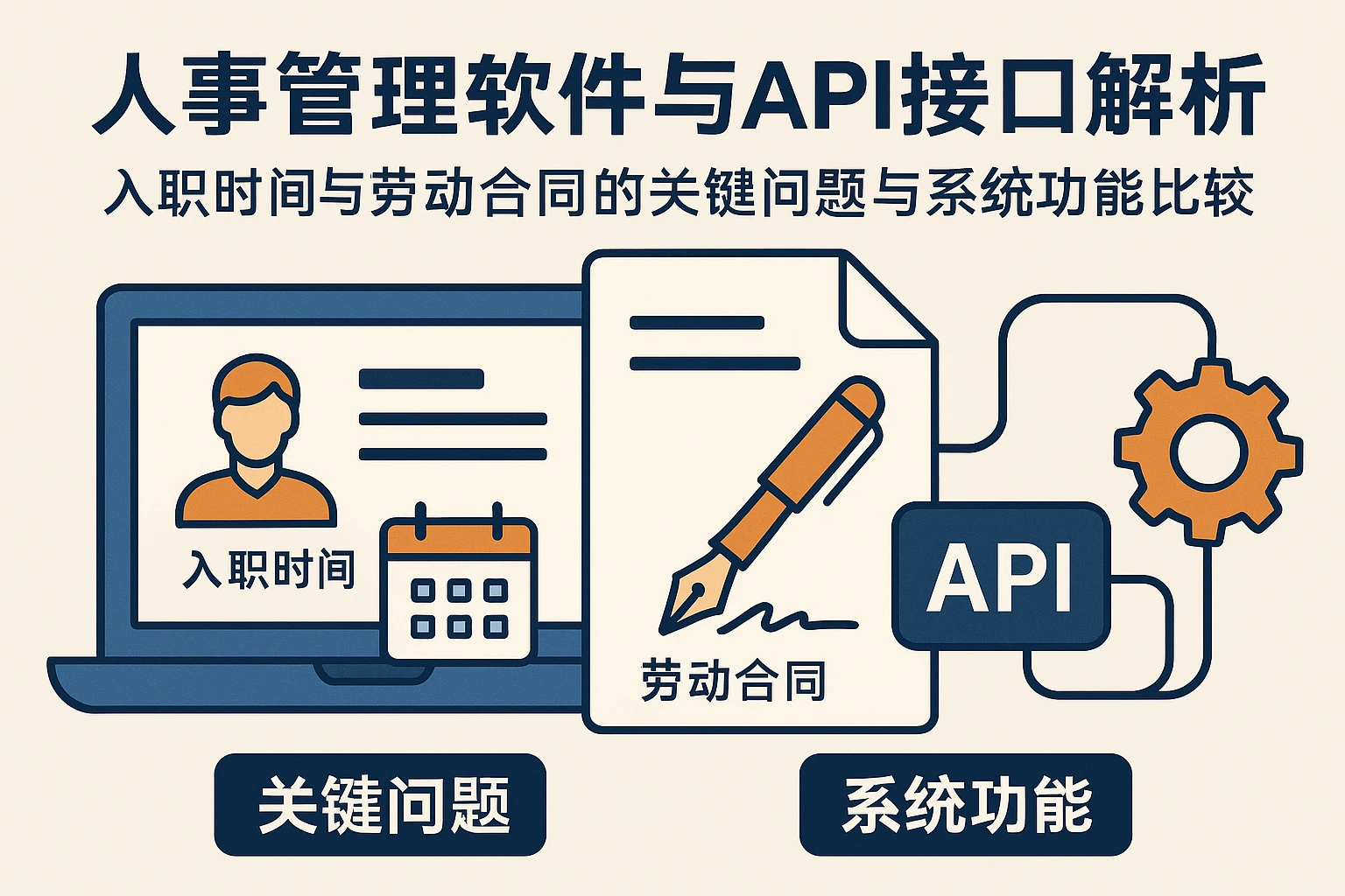 人事管理软件与API接口解析:入职时间与劳动合同的关键问题与系统功能比较