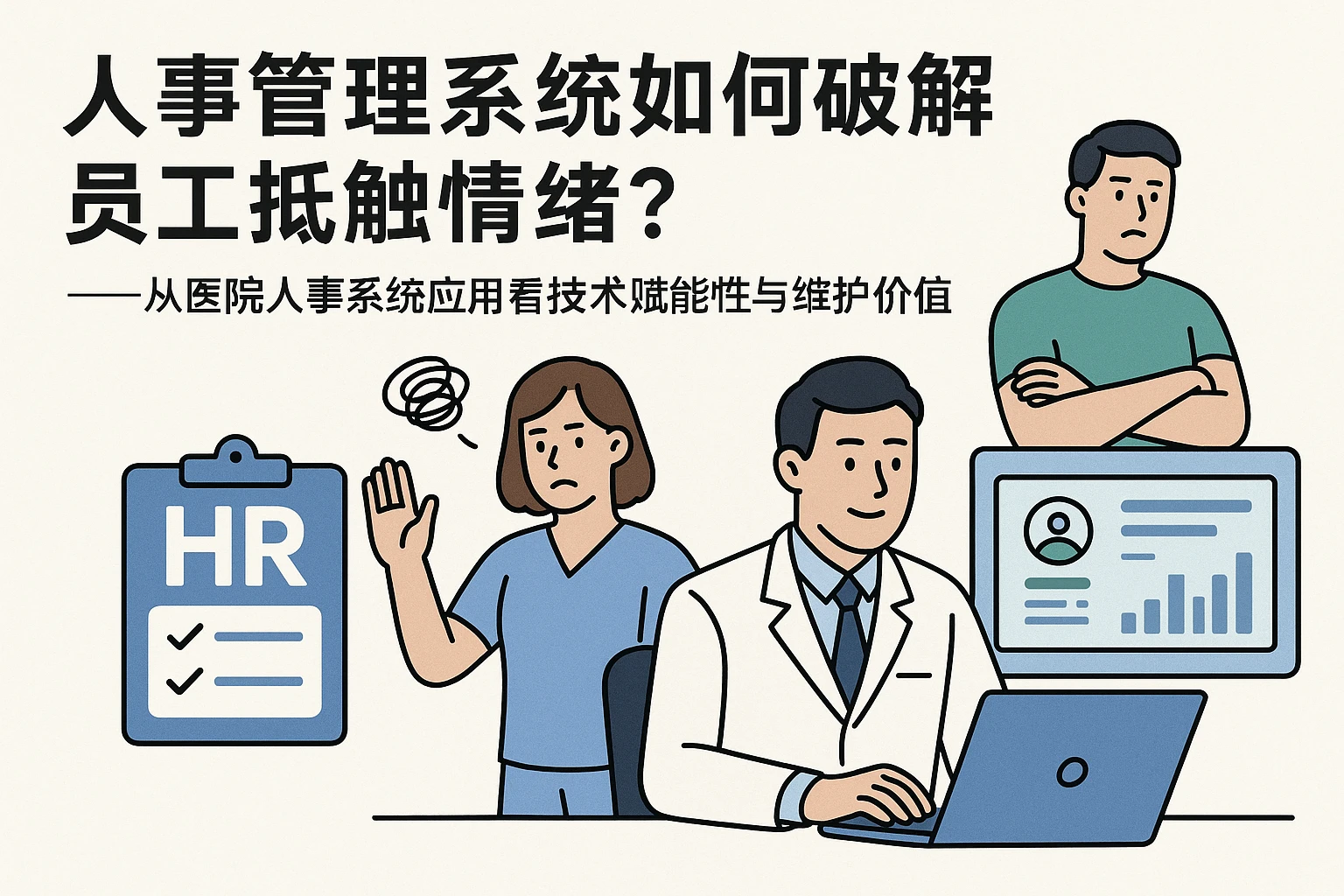 人事管理系统如何破解员工抵触情绪？——从医院人事系统应用看技术赋能与维护价值