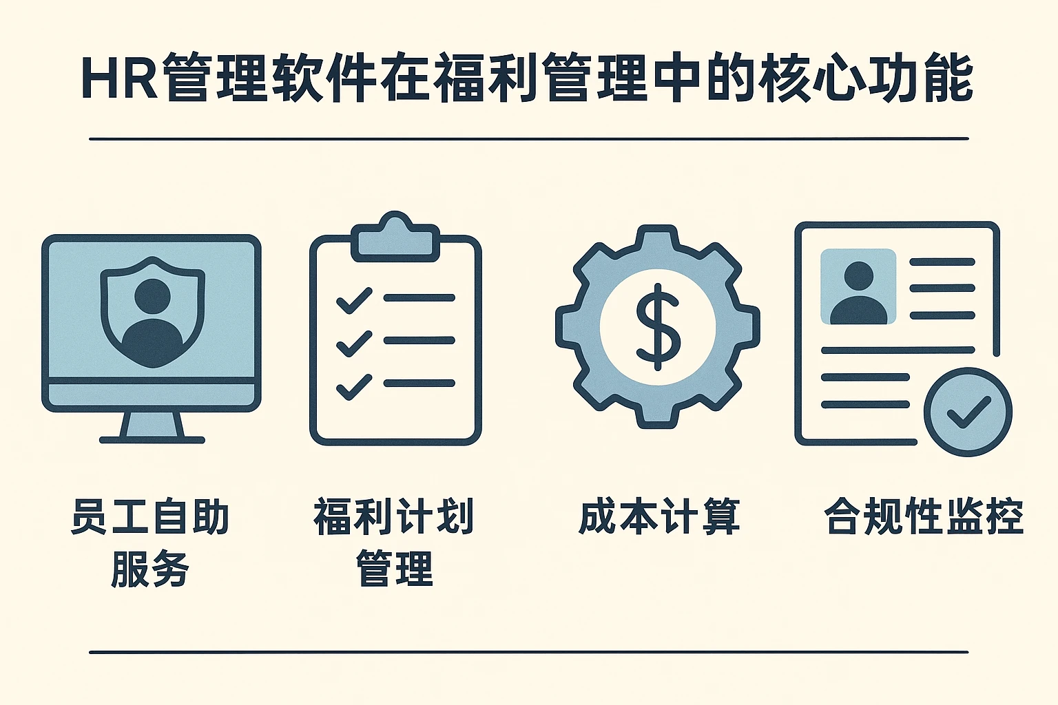 HR管理软件在福利管理中的核心功能