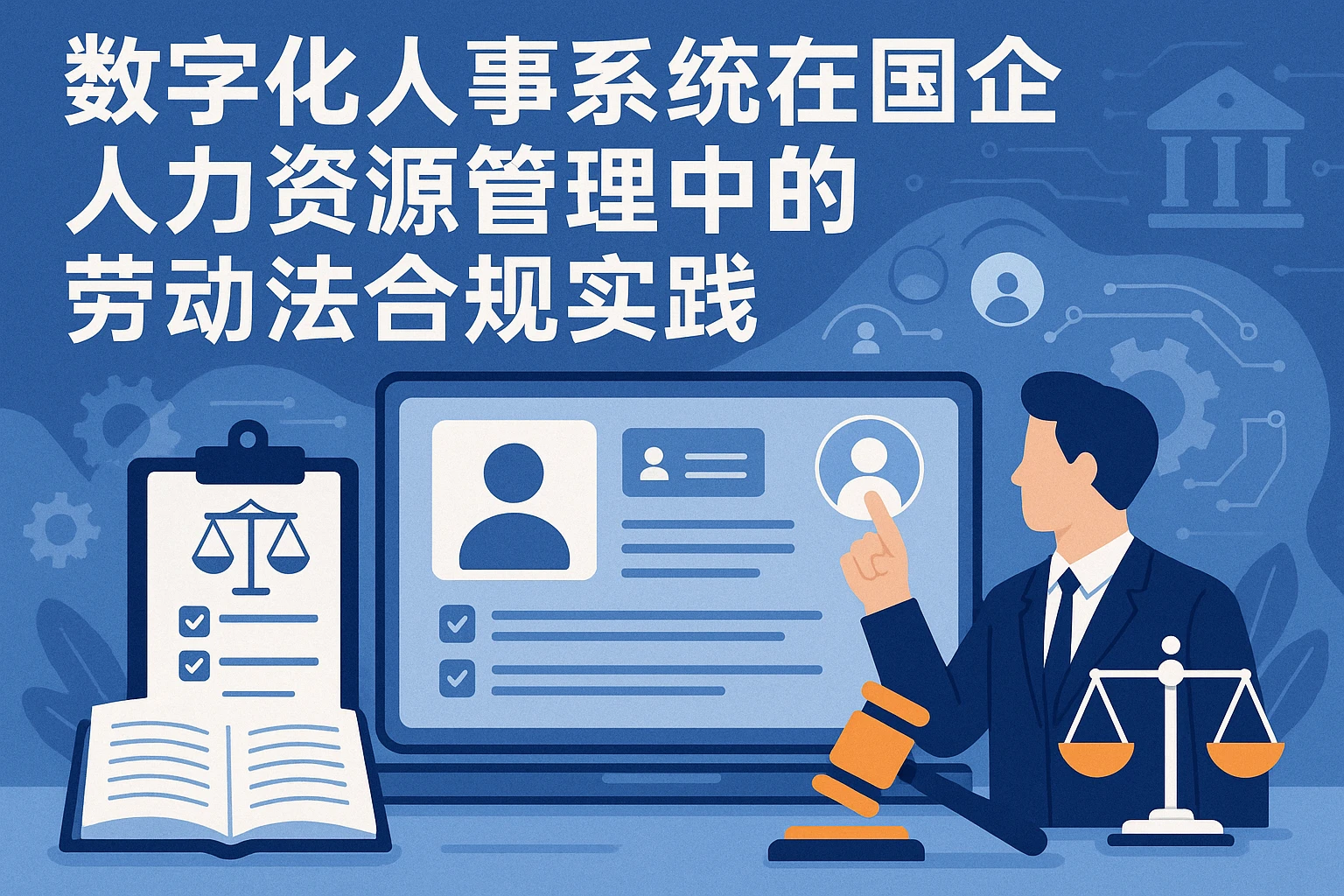 数字化人事系统在国企人力资源管理中的劳动法合规实践