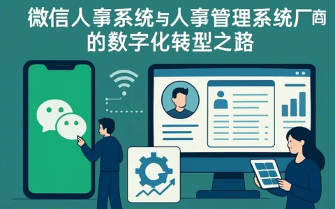 微信人事系统与人事管理系统厂商的数字化转型之路